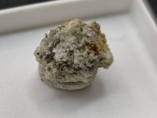 Gediegenes Gold auf Matrix Kristallin – Natürliches Gold aus Zlaté Hory, Tschechien echt natürlich Sammler Mineral selten