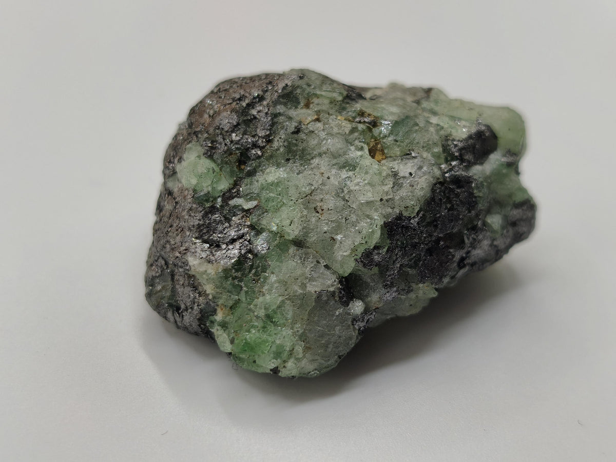 Tsavorit Kristall aus Merelani Tansania | Grüner Granat Rohkristall | Natürlicher Chrom Grossular | Sammler Mineralien roh