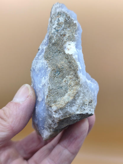 Chalcedony Raw Grade A - Collector Decor Gemstone Natural Healing Stone Minerals Energy Chakra Home Decoration Gift Him Her Man Woman blue