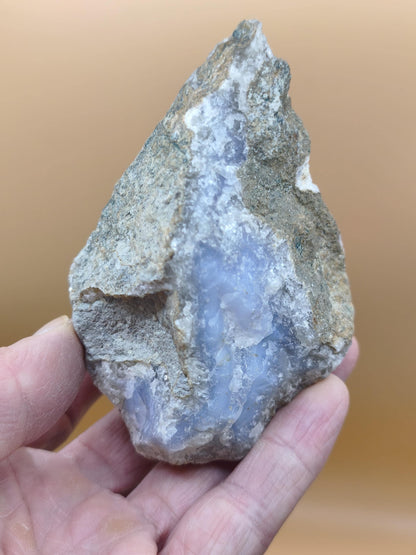 Chalcedony Raw Grade A - Collector Decor Gemstone Natural Healing Stone Minerals Energy Chakra Home Decoration Gift Him Her Man Woman blue
