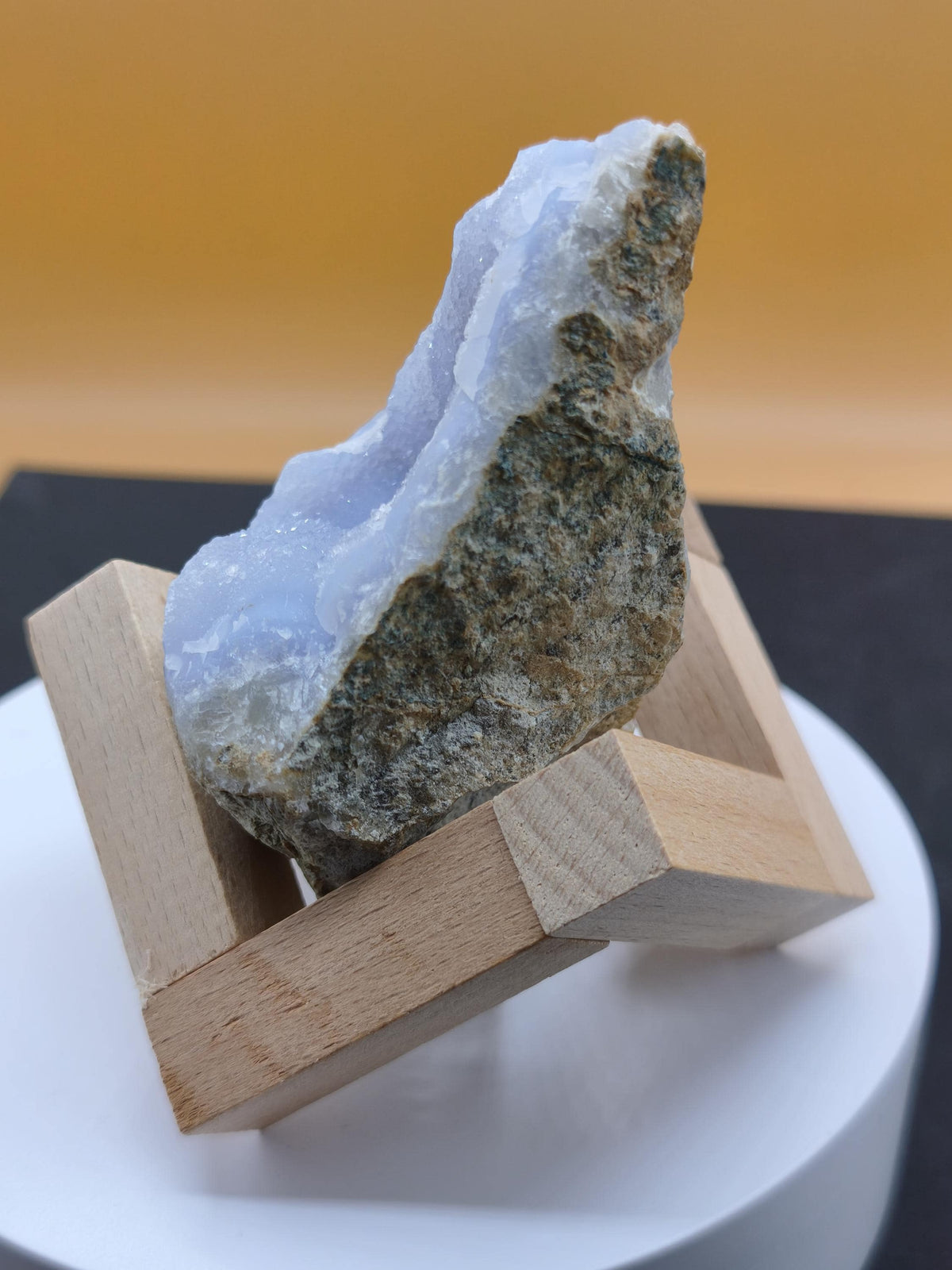 Chalcedony Raw Grade A - Collector Decor Gemstone Natural Healing Stone Minerals Energy Chakra Home Decoration Gift Him Her Man Woman blue