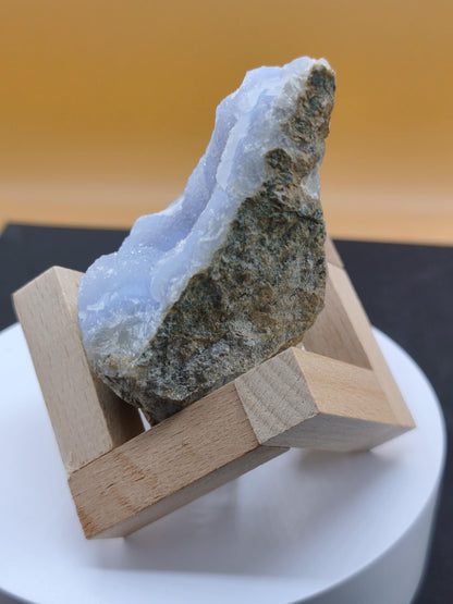 Chalcedony Raw Grade A - Collector Decor Gemstone Natural Healing Stone Minerals Energy Chakra Home Decoration Gift Him Her Man Woman blue