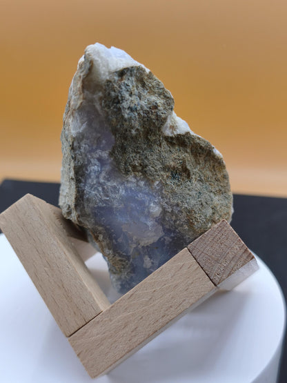 Chalcedony Raw Grade A - Collector Decor Gemstone Natural Healing Stone Minerals Energy Chakra Home Decoration Gift Him Her Man Woman blue