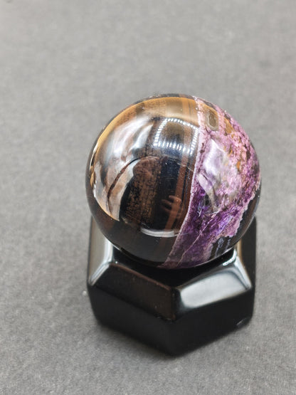 Sugilite *Rareté* Sphère de Sugilite AAA ~ Pierre précieuse Déco Cristal Méditation Énergie Pierre de soin Rareté Rare Collection Investissement Valeur
