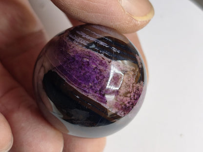 Sugilite *Rareté* Sphère de Sugilite AAA ~ Pierre précieuse Déco Cristal Méditation Énergie Pierre de soin Rareté Rare Collection Investissement Valeur