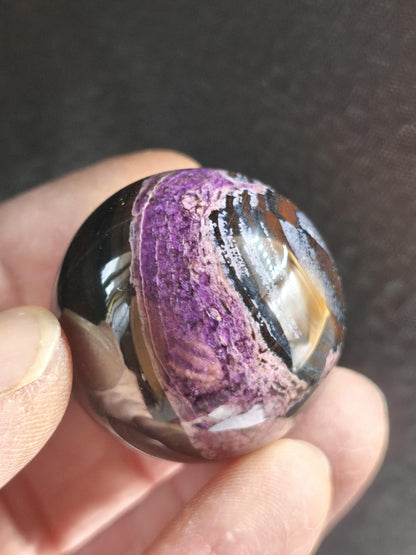 Sugilite *Rareté* Sphère de Sugilite AAA ~ Pierre précieuse Déco Cristal Méditation Énergie Pierre de soin Rareté Rare Collection Investissement Valeur