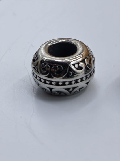 Edelstahl Perlen für Dreadlocka Haare Bart hochwertig Silbern Breads Dreads Schmuck Accesoire HIPPIE GOA Boho Tribal Natur Indian Vintage