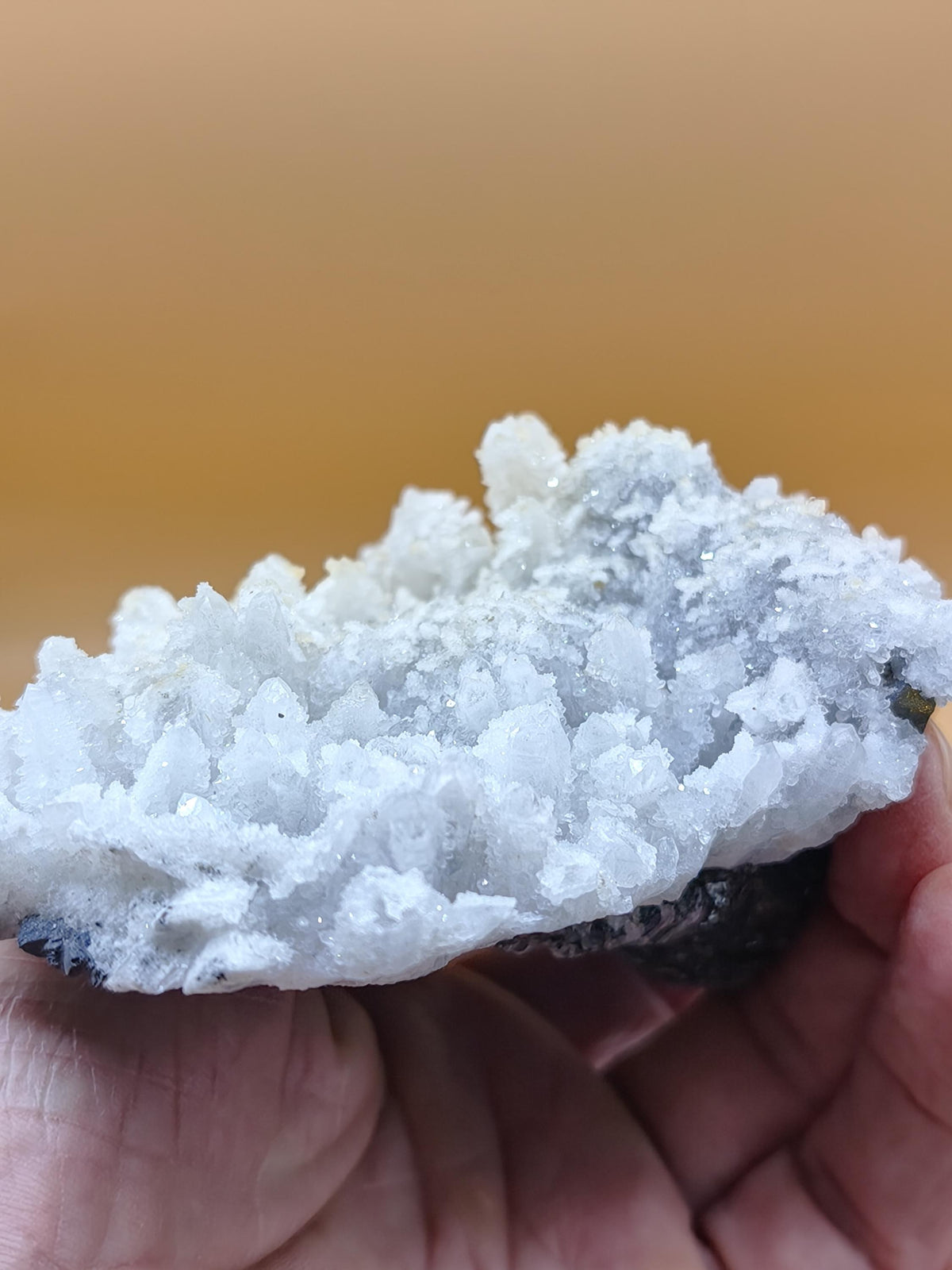 Galène, blende de zinc & cristal de roche avec enrobage de quartz - Madan Bulgarie - 525 g - 120 mm Pièce de collection Cristal Minéraux de collection Pièce unique