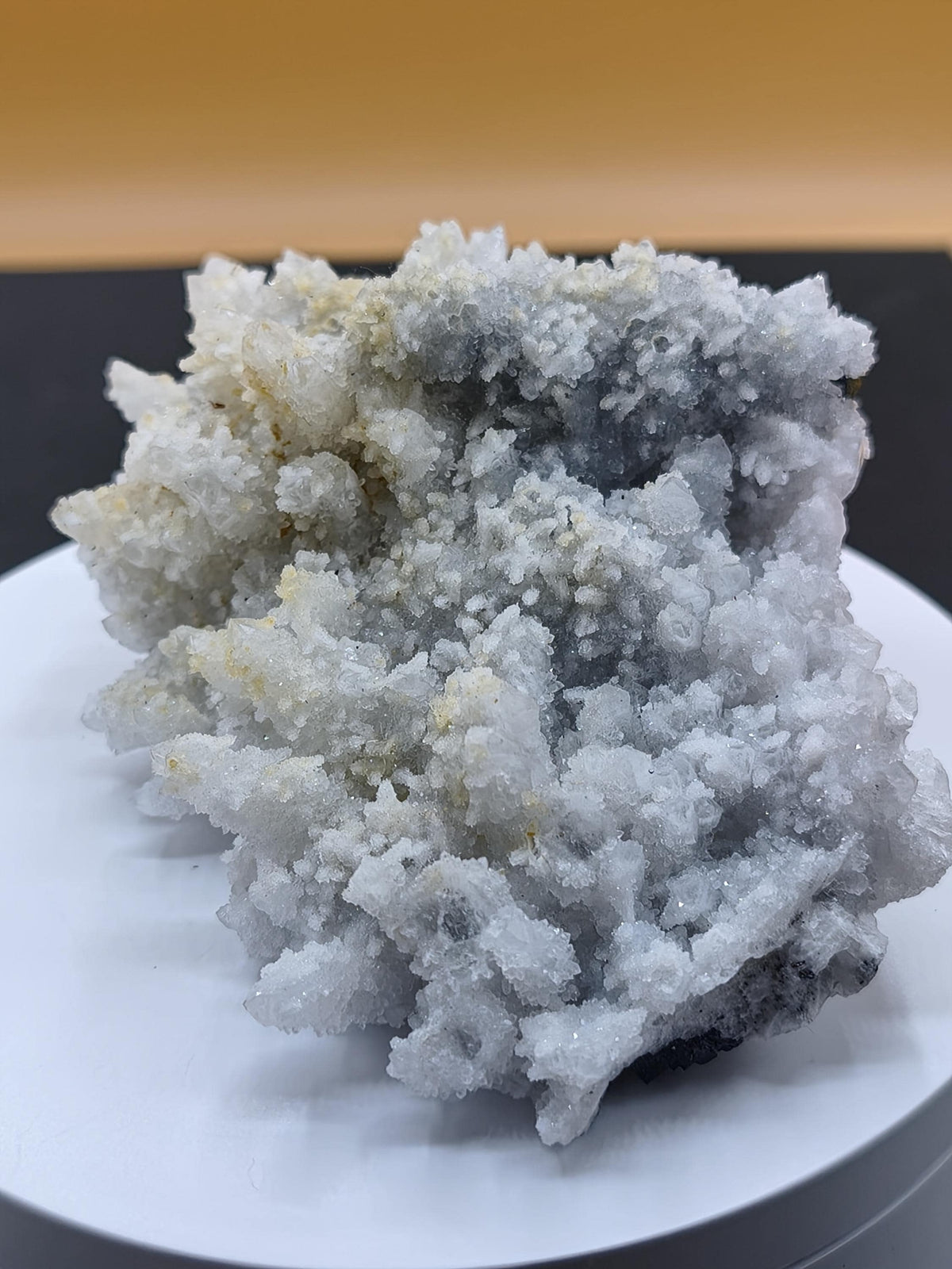 Galène, blende de zinc & cristal de roche avec enrobage de quartz - Madan Bulgarie - 525 g - 120 mm Pièce de collection Cristal Minéraux de collection Pièce unique