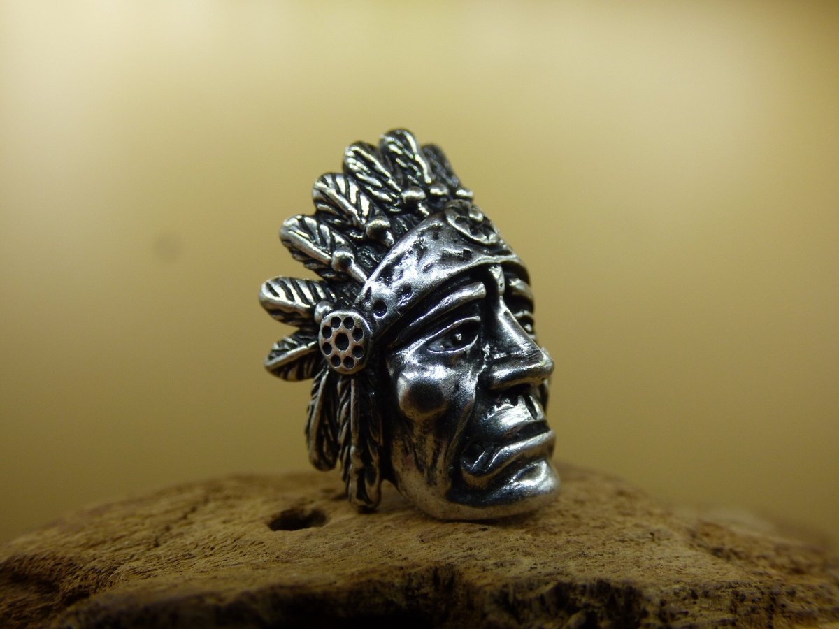 Indianische Dreadlock Perle Tibet ~ *Sterling Silber* ~ Breads Dreads ~HIPPIE ~GOA ~Boho ~Ethno ~Nature ~Indian ~Vintage Dreadperle - Art of Nature Berlin