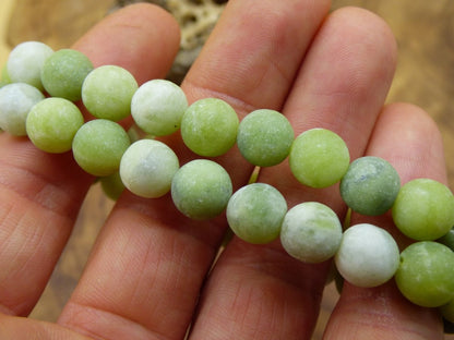 Jade matt lime grün ~ Edelstein Armband Stretch ~ GOA ~ Hippie ~Boho ~Ethno ~Indie ~Nature ~Heilstein Energie Chakra - Art of Nature Berlin