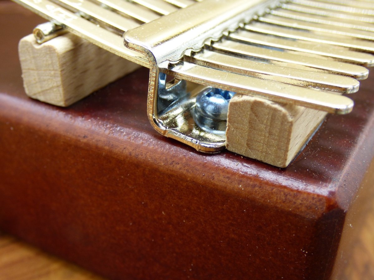 KALIMBA "Mandala" ~ Daumen Klavier - Instrument braun Holz süßer Klang Spirituell Musik Reisen Heilung Natur Goa Hippie Boho Ethno Vintage - Art of Nature Berlin