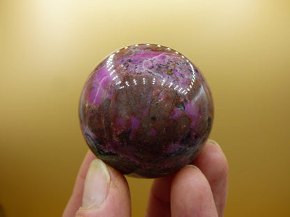 Kobalt Calcit Kugel *Rarität* rosa Pink Kristall Edelstein Deko Haus Sammler Geschenk Er Sie Mann Frau Freund Mineral Selten Heilstein - Art of Nature Berlin