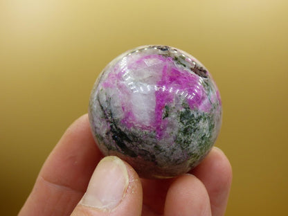 Kobalt Calcit Kugel *Rarität* rosa Pink Kristall Edelstein Deko Haus Sammler Geschenk Er Sie Mann Frau Freund Mineral Selten Heilstein - Art of Nature Berlin