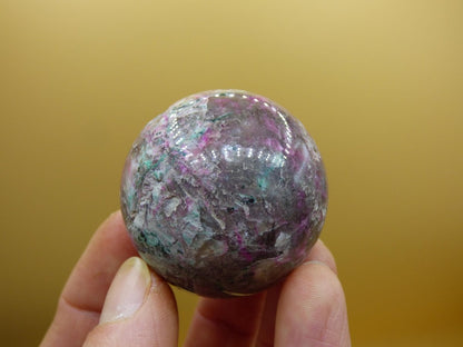 Kobalt Calcit Kugel *Rarität* rosa Pink Kristall Edelstein Deko Haus Sammler Geschenk Er Sie Mann Frau Freund Mineral Selten Heilstein - Art of Nature Berlin