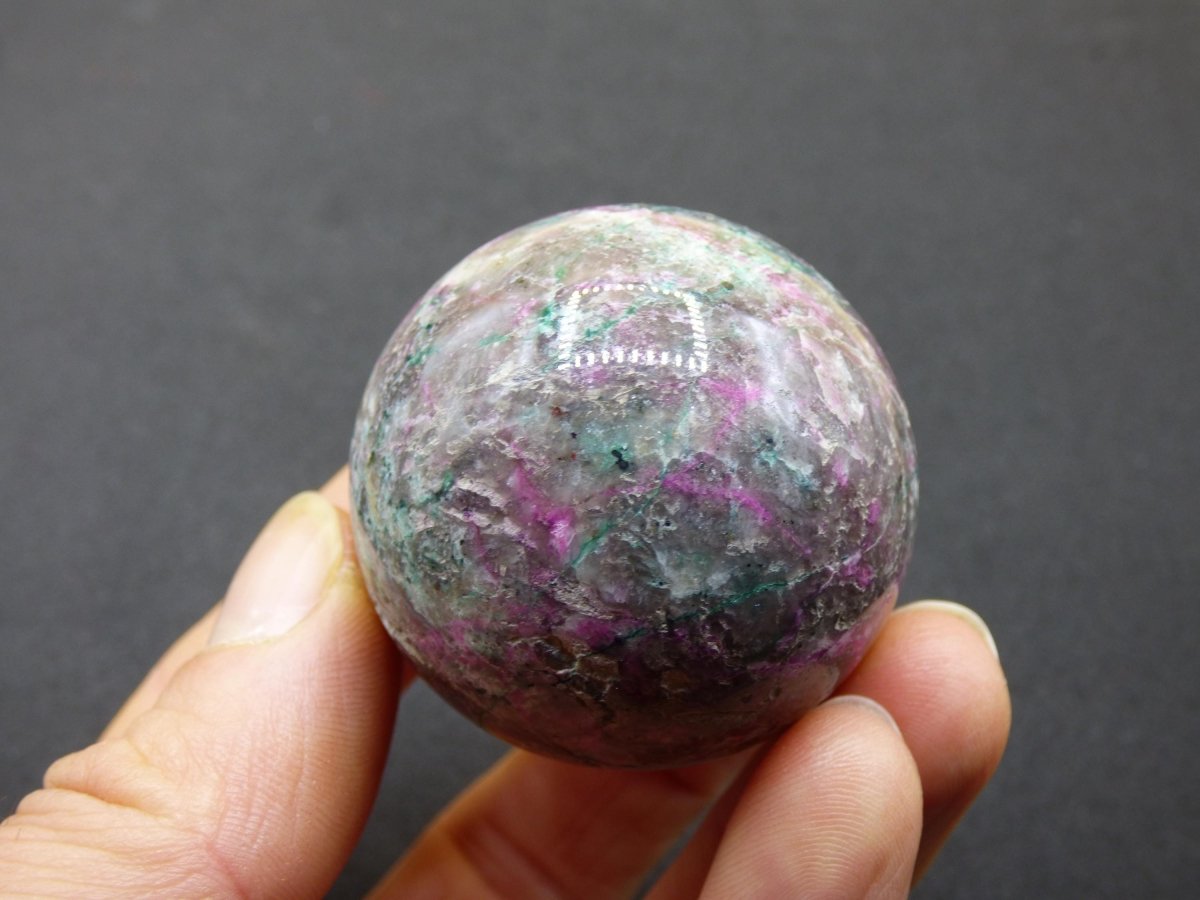 Kobalt Calcit Kugel *Rarität* rosa Pink Kristall Edelstein Deko Haus Sammler Geschenk Er Sie Mann Frau Freund Mineral Selten Heilstein - Art of Nature Berlin