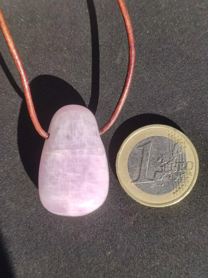 Kunzit AA - Edelstein Kette Heilstein rosa pink Rarität Mann Frau Glück HIPPIE GOA Boho Tibet Ethno Natur Rarität Geschenk Er Sie Mann Frau - Art of Nature Berlin