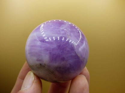 Kunzit AA rosa Schimmer Flash ~ Edelstein Kugel Deko Sphere Haus Wohn Kristall HIPPIE Heilstein Rarität Selten Geschenk Frau Geschenk Er Sie - Art of Nature Berlin