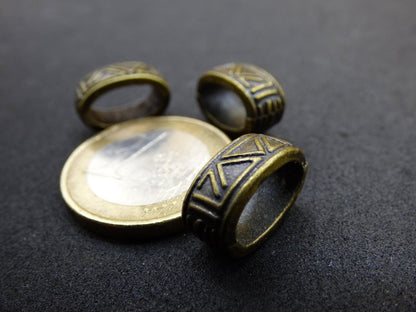 Kupfer ~ Dreadlock Perlen Bartperlen ~ Breads Dreads ~HIPPIE ~GOA ~Boho ~Ethno ~Nature ~Indian ~Vintage - Art of Nature Berlin