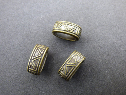 Kupfer ~ Dreadlock Perlen Bartperlen ~ Breads Dreads ~HIPPIE ~GOA ~Boho ~Ethno ~Nature ~Indian ~Vintage - Art of Nature Berlin