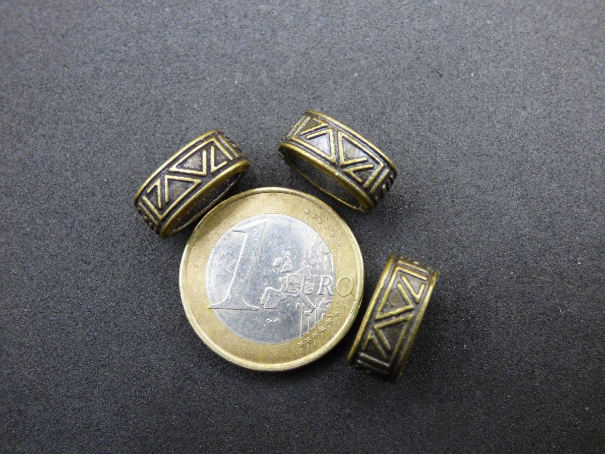 Kupfer ~ Dreadlock Perlen Bartperlen ~ Breads Dreads ~HIPPIE ~GOA ~Boho ~Ethno ~Nature ~Indian ~Vintage - Art of Nature Berlin