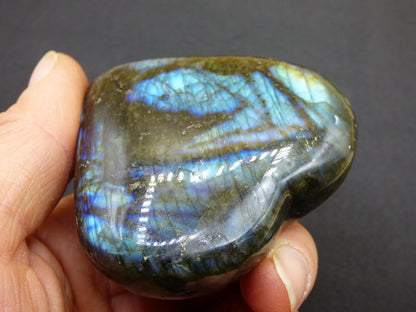 Labradorit ~ Edelstein Herz ~ Massage & Deko Sphere ~HIPPIE ~GOA ~Boho ~Ethno ~Nature ~Heilstein ~Natur ~Flash ~Schimmernd - Art of Nature Berlin