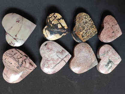 Landschaftsjaspis ~ Magische Edelstein Herz Sammler Deko Kristall Haus Wohnen Energie Chakra Heilstein Geschenk Freundin Er Sie Frau Mann - Art of Nature Berlin
