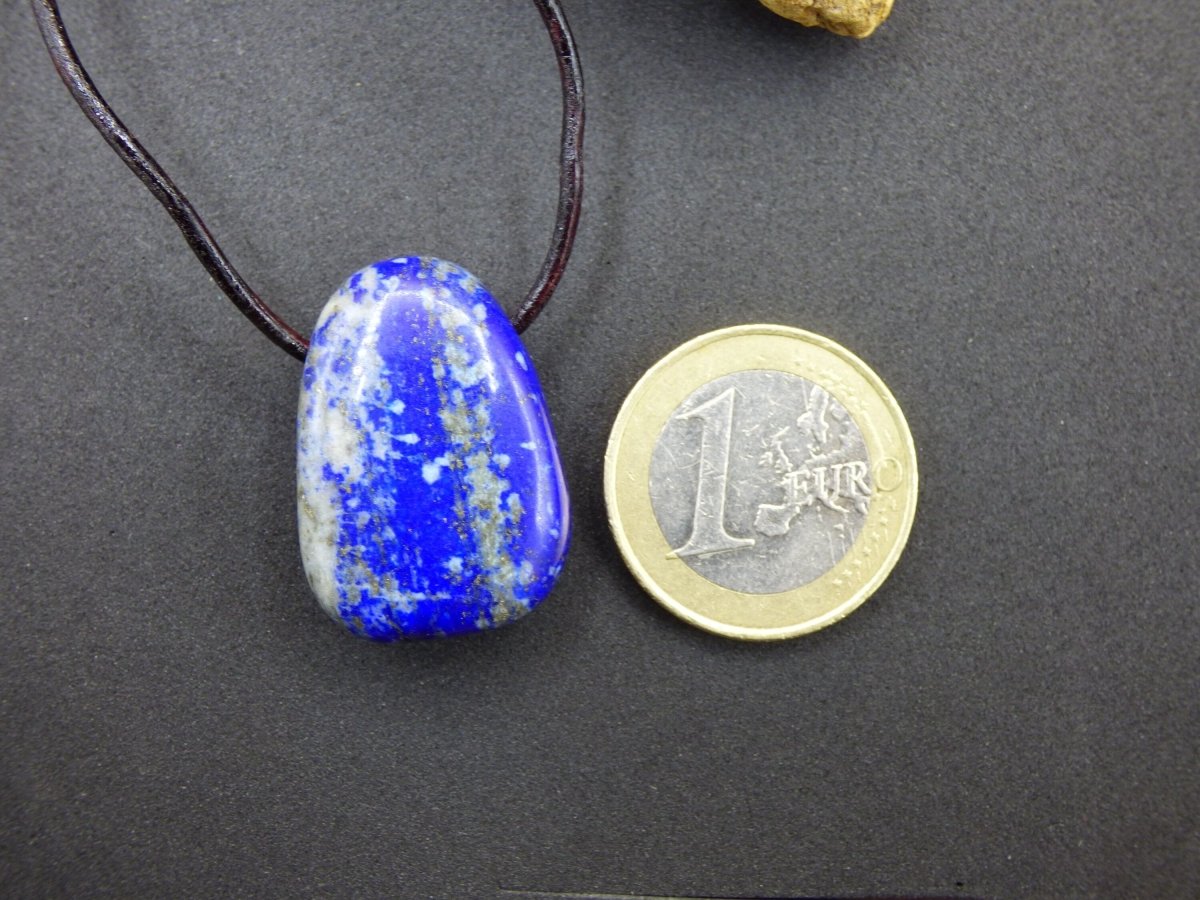 LapisLazuli~ Edelstein Kette blau ~HIPPIE ~GOA ~Boho ~Ethno ~Nature ~Heilstein - Art of Nature Berlin