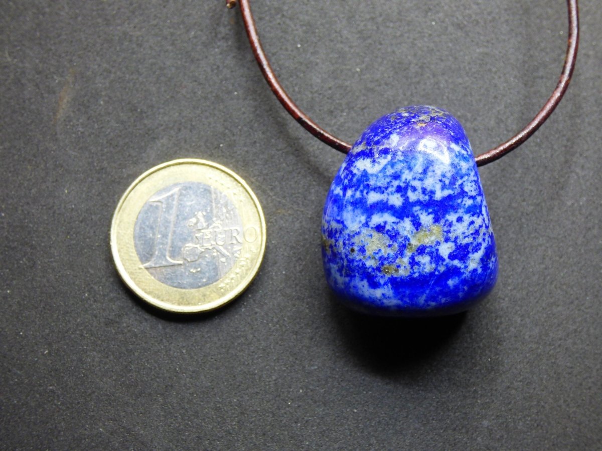 LapisLazuli~ Edelstein Kette blau ~HIPPIE ~GOA ~Boho ~Ethno ~Nature ~Heilstein - Art of Nature Berlin