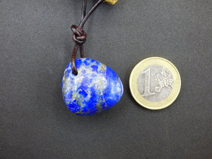 LapisLazuli~ Edelstein Kette blau ~HIPPIE ~GOA ~Boho ~Ethno ~Nature ~Heilstein - Art of Nature Berlin