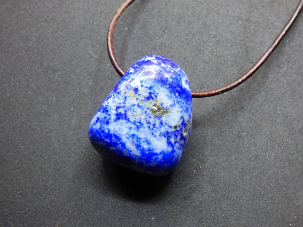 LapisLazuli~ Edelstein Kette blau ~HIPPIE ~GOA ~Boho ~Ethno ~Nature ~Heilstein - Art of Nature Berlin