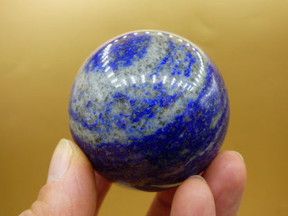 LapisLazuli - Edelstein Kugel Deko Sphere Massage Kristall Spielkugel Meditation Heilstein Frau Mann Geschenk Er Sie Haus Energie Traum Wohn - Art of Nature Berlin