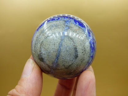 LapisLazuli - Edelstein Kugel Deko Sphere Massage Kristall Spielkugel Meditation Heilstein Frau Mann Geschenk Er Sie Haus Energie Traum Wohn - Art of Nature Berlin