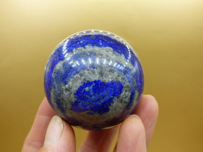 LapisLazuli - Edelstein Kugel Deko Sphere Massage Kristall Spielkugel Meditation Heilstein Frau Mann Geschenk Er Sie Haus Energie Traum Wohn - Art of Nature Berlin