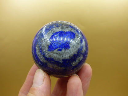 LapisLazuli - Edelstein Kugel Deko Sphere Massage Kristall Spielkugel Meditation Heilstein Frau Mann Geschenk Er Sie Haus Energie Traum Wohn - Art of Nature Berlin