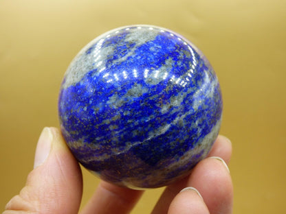LapisLazuli - Edelstein Kugel Deko Sphere Massage Kristall Spielkugel Meditation Heilstein Frau Mann Geschenk Er Sie Haus Energie Traum Wohn - Art of Nature Berlin