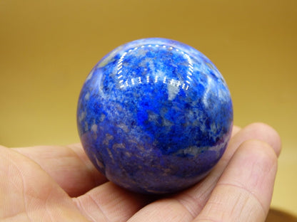 LapisLazuli ~ Magische Edelstein Kugel Massage & Deko Sphere Crystal Spielkugel Meditation ~HIPPIE ~GOA ~Boho ~Ethno ~Heilstein ~Naturschatz - Art of Nature Berlin