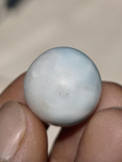 Larimar AAA - Edelstein Kugel blau Deko Sphere Kristall Geschenk blau Natur Heilstein Natur Sammler Mineral Geschenk Meer Himmel - Art of Nature Berlin