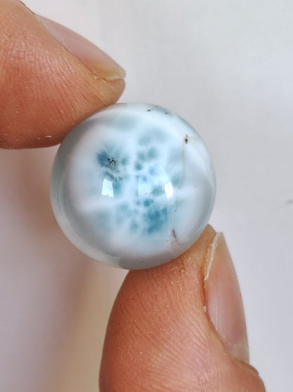 Larimar ~ Edelstein Kugel blau Deko Sphere Kristall HIPPIE GOA Boho Ethno Nature Heilstein Natur Sammler Mineral Geschenk Meer Himmel - Art of Nature Berlin