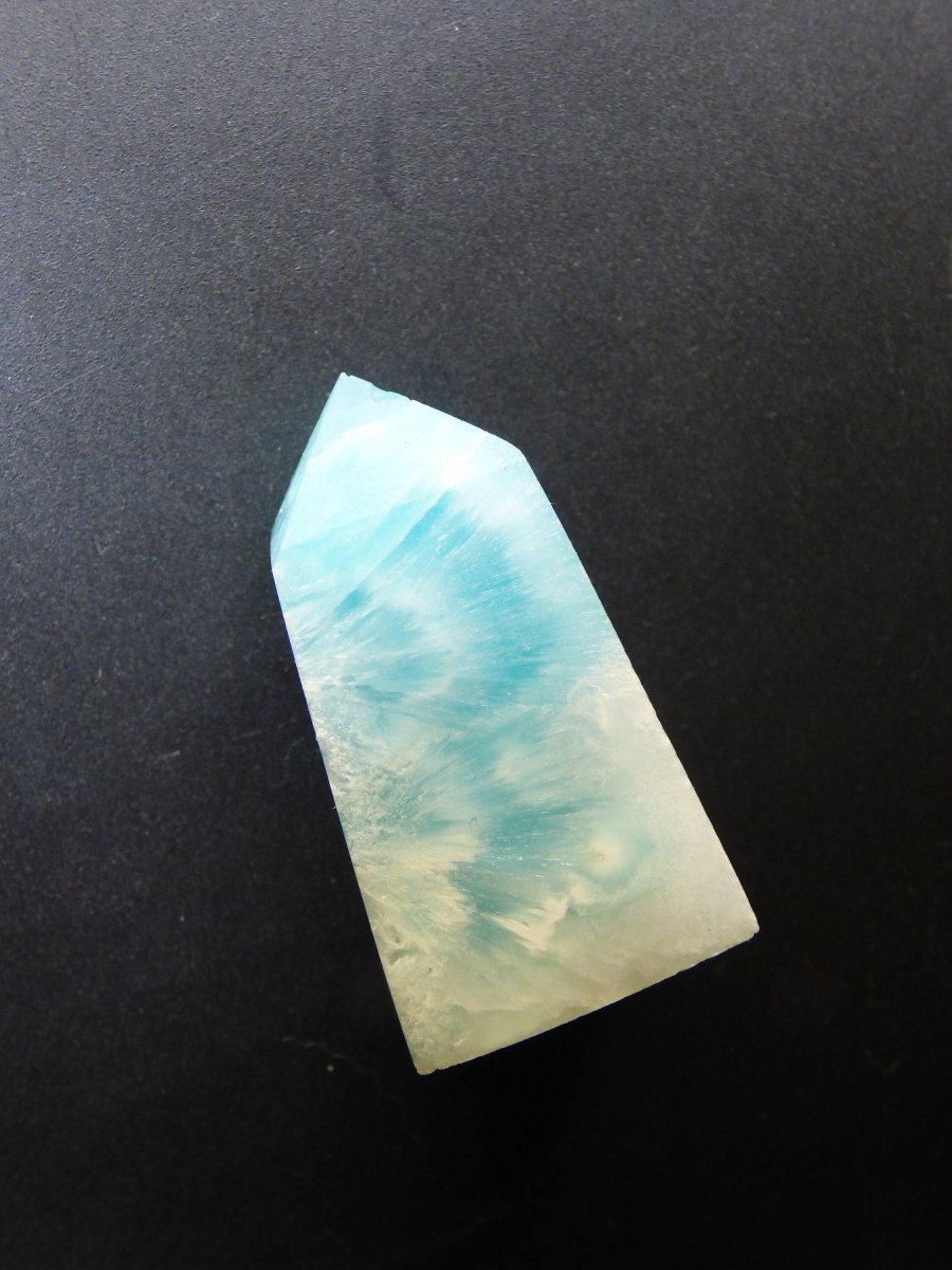 LARIMAR ~ Kristall Point Spitze Obelisk ~ Magische Edelstein Deko ~Massagestab ~Crystal ~HIPPIE ~GOA ~Ethno ~Heilstein~Naturschatz - Art of Nature Berlin