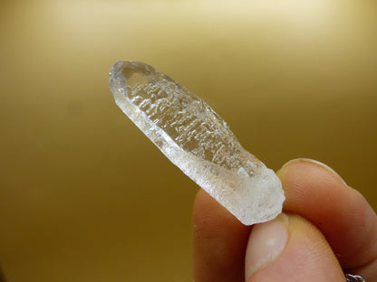 Lemurian Quarz ~ 925 Silber Öse~ Edelstein Kette klar Hippie Goa Boho Tibet Ethno Natur Heilstein Kraft Anhänger Mann Frau Geschenk Rarität - Art of Nature Berlin