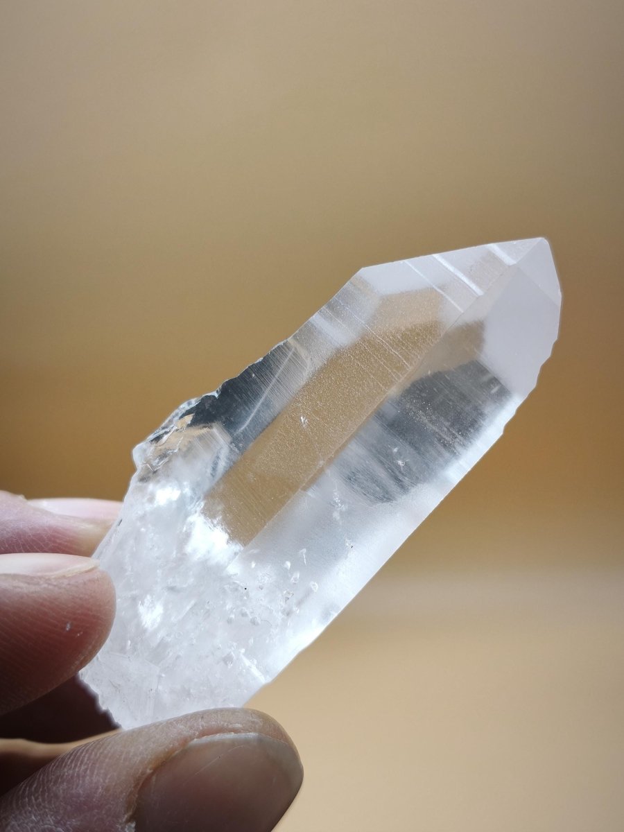 Lemurian Quarz Kristall Spitze Sammler Stufe Rarität Edelstein Deko Heilstein Mineral Kollektion Energie Natur Unikat Brasilien - Art of Nature Berlin