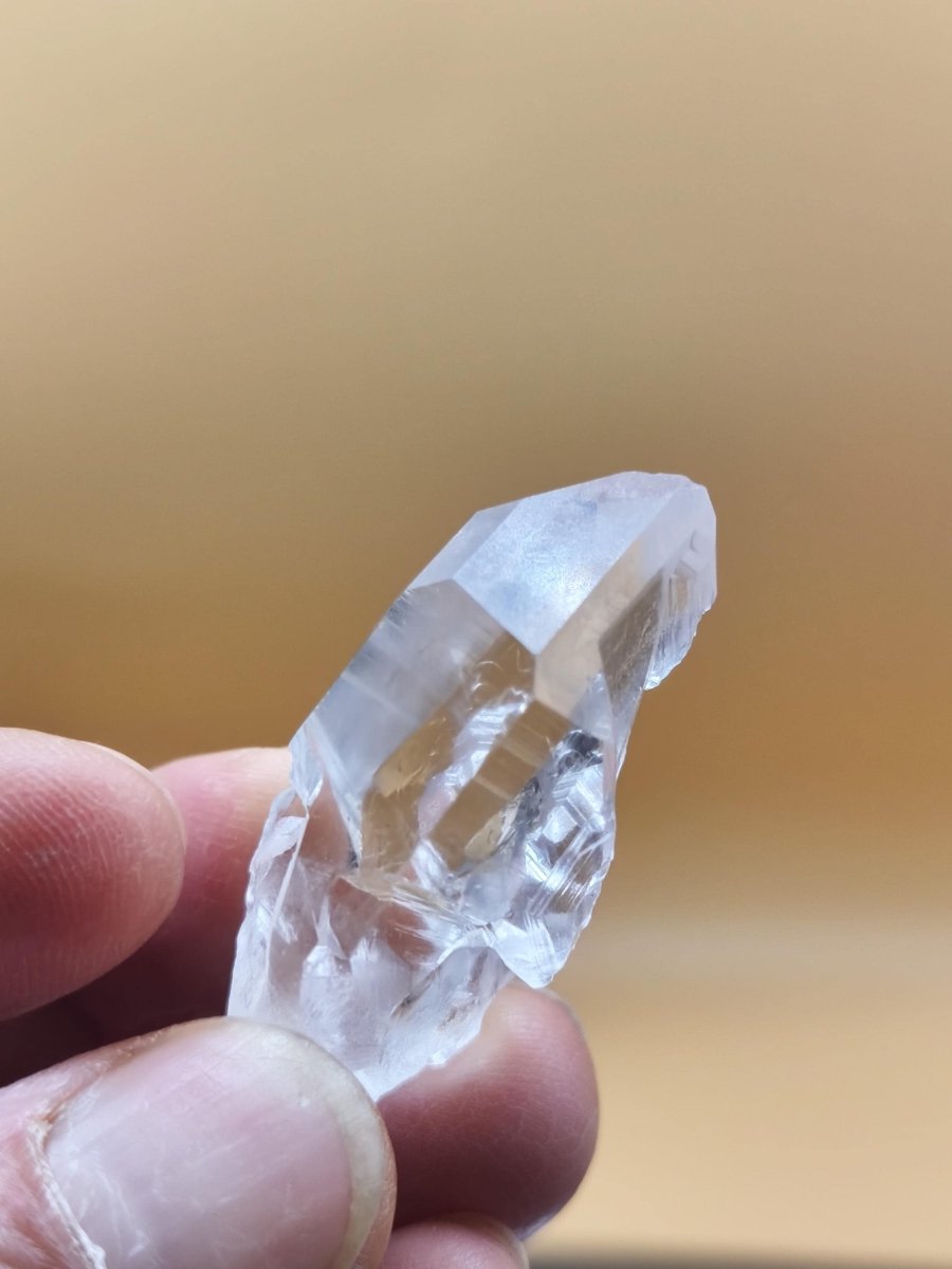 Lemurian Quarz Kristall Spitze Sammler Stufe Rarität Edelstein Deko Heilstein Mineral Kollektion Energie Natur Unikat Brasilien - Art of Nature Berlin