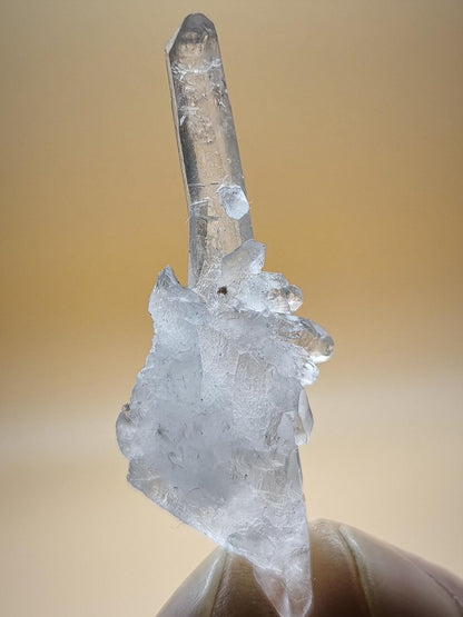 Lemurian Quarz Kristall Spitze Sammler Stufe Rarität Edelstein Deko Heilstein Mineral Kollektion Energie Natur Unikat Brasilien - Art of Nature Berlin