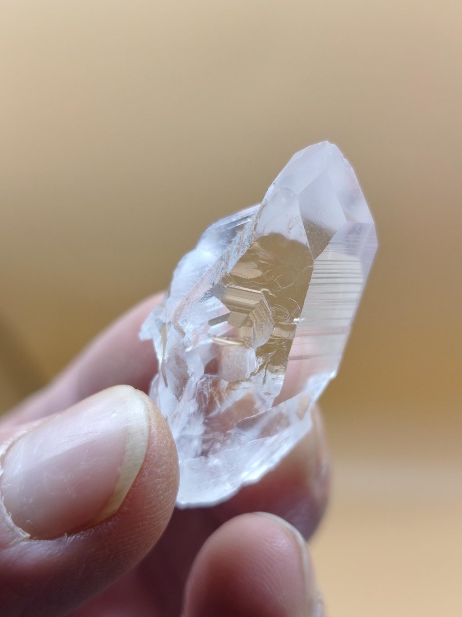 Lemurian Quarz Kristall Spitze Sammler Stufe Rarität Edelstein Deko Heilstein Mineral Kollektion Energie Natur Unikat Brasilien - Art of Nature Berlin