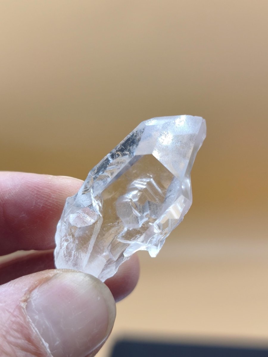 Lemurian Quarz Kristall Spitze Sammler Stufe Rarität Edelstein Deko Heilstein Mineral Kollektion Energie Natur Unikat Brasilien - Art of Nature Berlin