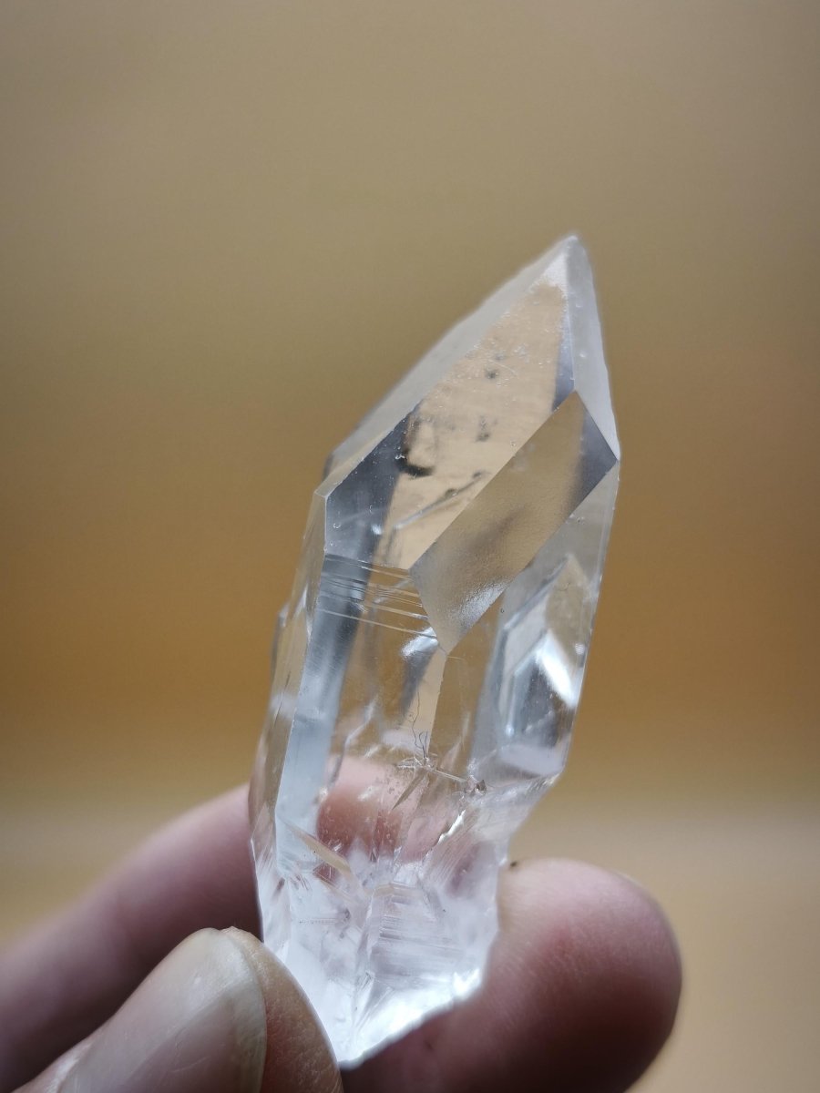 Lemurian Quarz Kristall Spitze Sammler Stufe Rarität Edelstein Deko Heilstein Mineral Kollektion Energie Natur Unikat Brasilien - Art of Nature Berlin