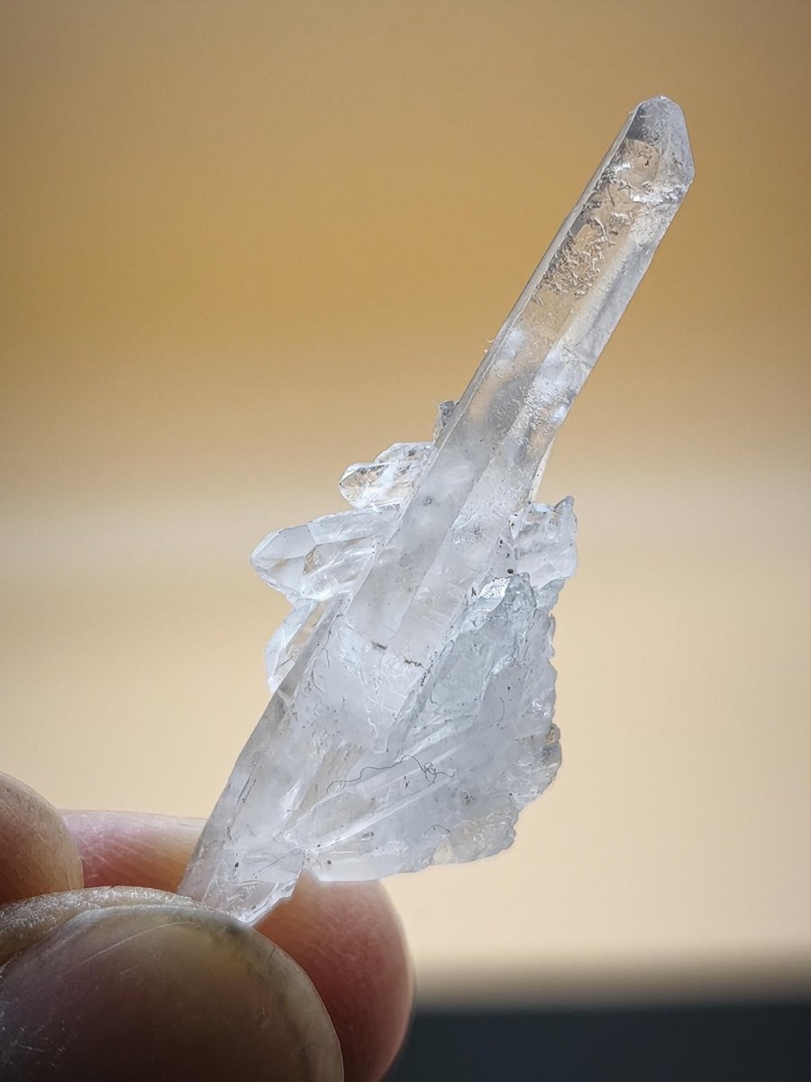 Lemurian Quarz Kristall Spitze Sammler Stufe Rarität Edelstein Deko Heilstein Mineral Kollektion Energie Natur Unikat Brasilien - Art of Nature Berlin