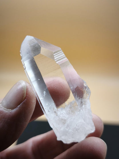 Lemurian Quarz Kristall Spitze Sammler Stufe Rarität Edelstein Deko Heilstein Mineral Kollektion Energie Natur Unikat Brasilien - Art of Nature Berlin