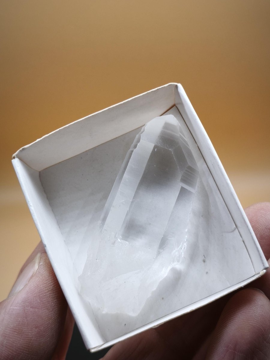 Lemurian Quarz Kristall Spitze Sammler Stufe Rarität Edelstein Deko Heilstein Mineral Kollektion Energie Natur Unikat Brasilien - Art of Nature Berlin